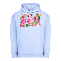 Pigment Grape Ice Pink Christmas Coffee Cups Bbs Urban Hoodie - BundleAndBundleShop