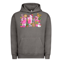 Pigment Tornado Pink Christmas Coffee Cups Bbs Urban Hoodie - BundleAndBundleShop