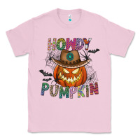 Bubblegum Pink howdy pumpkin Classic Tee - CowhideDigitalArt