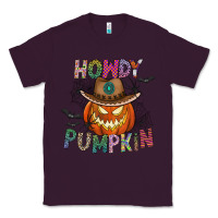 Plum howdy pumpkin Classic Tee - CowhideDigitalArt