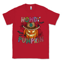 Red howdy pumpkin Classic Tee - CowhideDigitalArt