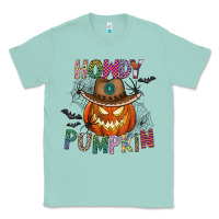 Seafoam howdy pumpkin Classic Tee - CowhideDigitalArt