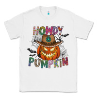 White howdy pumpkin Classic Tee - CowhideDigitalArt