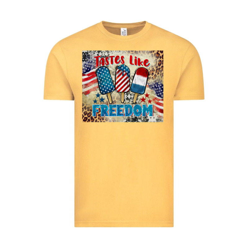 Tastes Like Freedom 4th Of July Vintage Tee by BarkalooDesign | Teevron