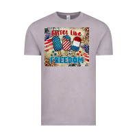 Vintage Zinc tastes like freedom 4th of july Vintage Tee - BarkalooDesign