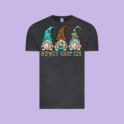 Howdy Gnomies Vintage Tee Designed By Zillion Design Studio