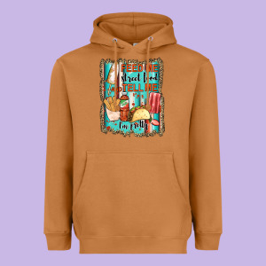 Feed Me Street Food And Tell Me I'm Pretty Heavyweight Hoodie Designed By Jahusdesignshop