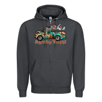 Smoke respiratory therapist truck Zipper Hoodie - RacoonDesign