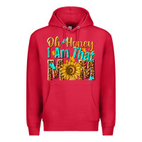 Cardinal oh honey i am that mom Premium Hoodie - NancyCooperArtShop