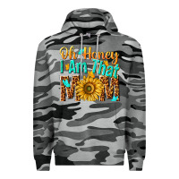 Slate Camo oh honey i am that mom Premium Hoodie - NancyCooperArtShop