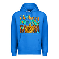 True Royal oh honey i am that mom Premium Hoodie - NancyCooperArtShop