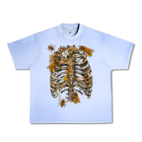 Grape Ice Flower rib cage bees Urban Heavy Tee - RanaPortraitStore