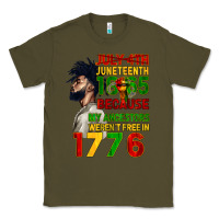 Army Green July 4th Juneteenth 1865 Classic Tee - CowGirlArtShop