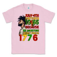 Bubblegum Pink July 4th Juneteenth 1865 Classic Tee - CowGirlArtShop