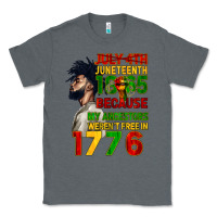 Charcoal Heather July 4th Juneteenth 1865 Classic Tee - CowGirlArtShop