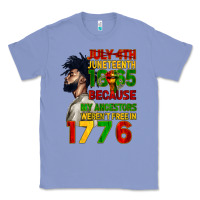Colony Blue July 4th Juneteenth 1865 Classic Tee - CowGirlArtShop
