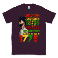 Plum July 4th Juneteenth 1865 Classic Tee - CowGirlArtShop