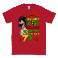 Red July 4th Juneteenth 1865 Classic Tee - CowGirlArtShop