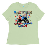 Matcha red white wroom wroom wroom Ladies Tee - AdoDesignShop