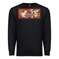 Black ladybug gnomies license plate template Premium Sweatshirt - BarkalooDesign