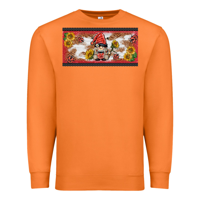 Ladybug Gnomies License Plate Template Premium Sweatshirt by BarkalooDesign | Teevron