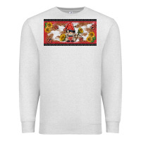 Oatmeal Heather ladybug gnomies license plate template Premium Sweatshirt - BarkalooDesign