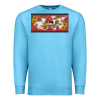 Ocean Blue ladybug gnomies license plate template Premium Sweatshirt - BarkalooDesign