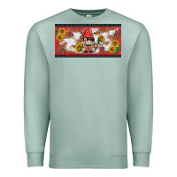 Seafoam ladybug gnomies license plate template Premium Sweatshirt - BarkalooDesign