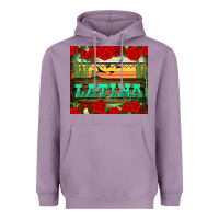 Lavender latina tumbler Heavyweight Hoodie - BundleAndBundleShop
