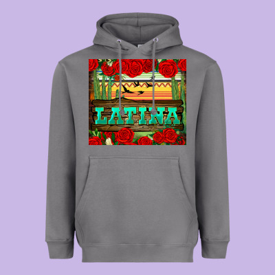 Latina Tumbler Heavyweight Hoodie Designed By Bundleandbundleshop