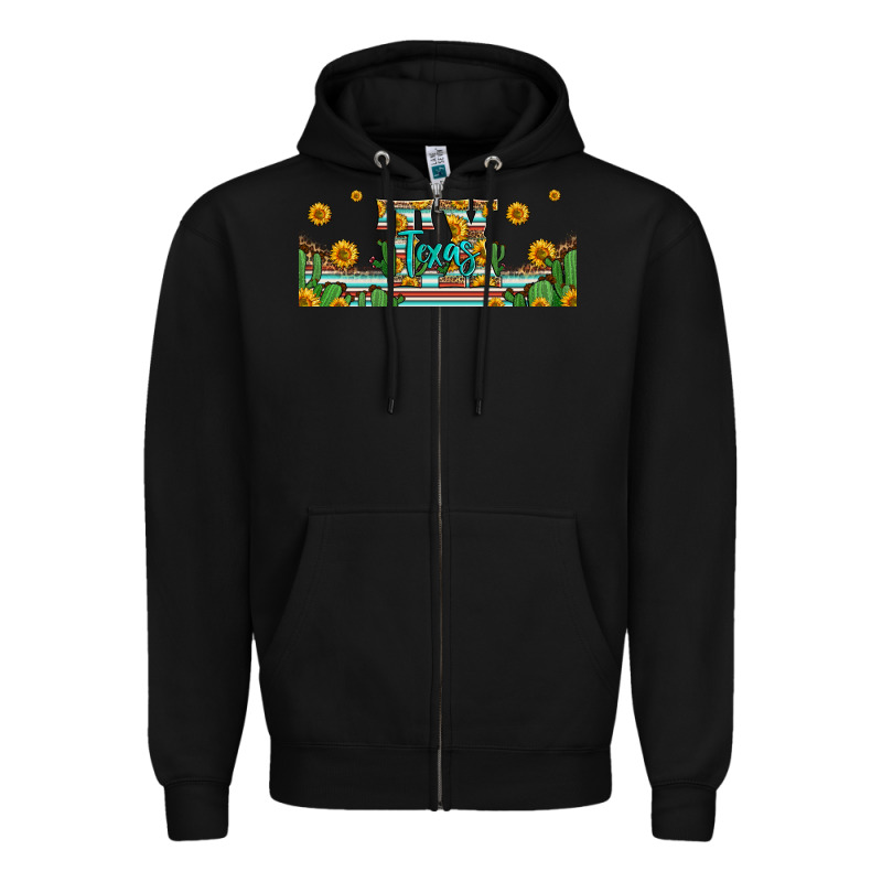 Tx Texas 16oz Libbey Glass Zipper Hoodie by HRA Design Shop | Teevron