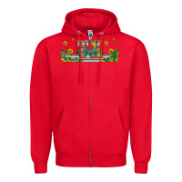 Red tx texas 16oz libbey glass Zipper Hoodie - HRA Design Shop
