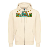 Sandshell tx texas 16oz libbey glass Zipper Hoodie - HRA Design Shop