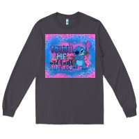 Smoke touch me and i will bite you stitch Long Sleeve Tee - Zillion Design Studio