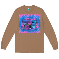 Toasted Coconut touch me and i will bite you stitch Long Sleeve Tee - Zillion Design Studio