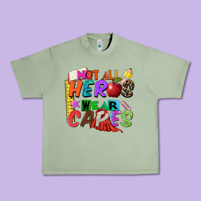 Urban Heavy Tee not all heros wear capes