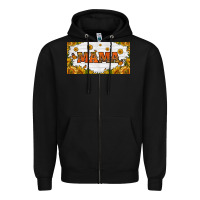 Black sunflowers and butterflies mama license plate Zipper Hoodie - HRA Design Shop