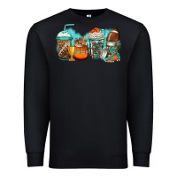 Black American football coffee Premium Sweatshirt - Jasminsmagicworld