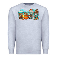 Heather Grey American football coffee Premium Sweatshirt - Jasminsmagicworld