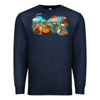 Navy American football coffee Premium Sweatshirt - Jasminsmagicworld