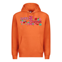 Carrot floral love and kiss Premium Hoodie - AdoDesignShop