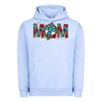 Pigment Grape Ice Western Mom With Cross Urban Hoodie - BundleAndBundleShop