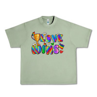 Oil Green love wins Urban Heavy Tee - Zillion Design Studio