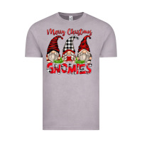 Vintage Zinc merry christmas gnomies Vintage Tee - Zillion Design Studio