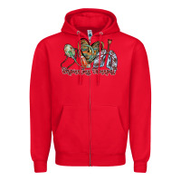 Red respiratory therapist Zipper Hoodie - RacoonDesign