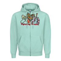 Seafoam respiratory therapist Zipper Hoodie - RacoonDesign