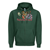Sports Green respiratory therapist Zipper Hoodie - RacoonDesign