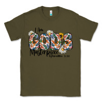 Army Green I Am Gods Master Piece Ephesians Classic Tee - CowhideDigitalArt