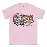 Bubblegum Pink I Am Gods Master Piece Ephesians Classic Tee - CowhideDigitalArt