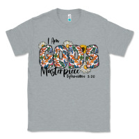 Heather Grey I Am Gods Master Piece Ephesians Classic Tee - CowhideDigitalArt